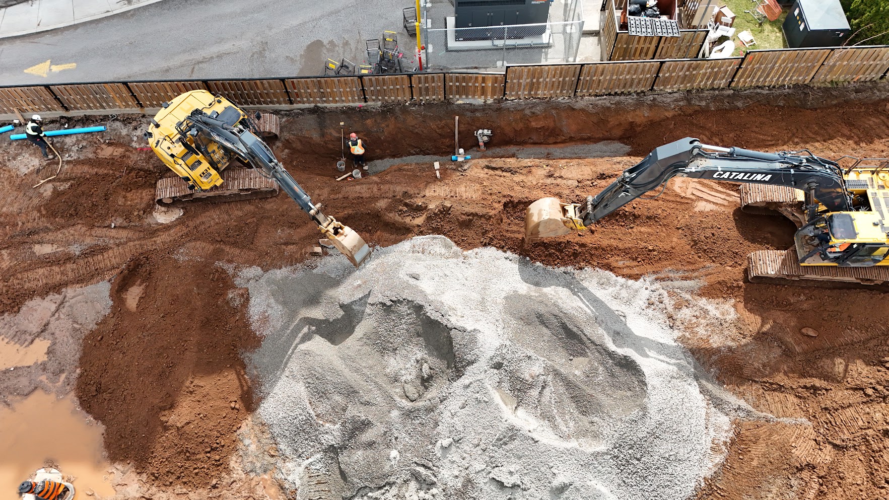 Parkside39 Apartments — Excavation