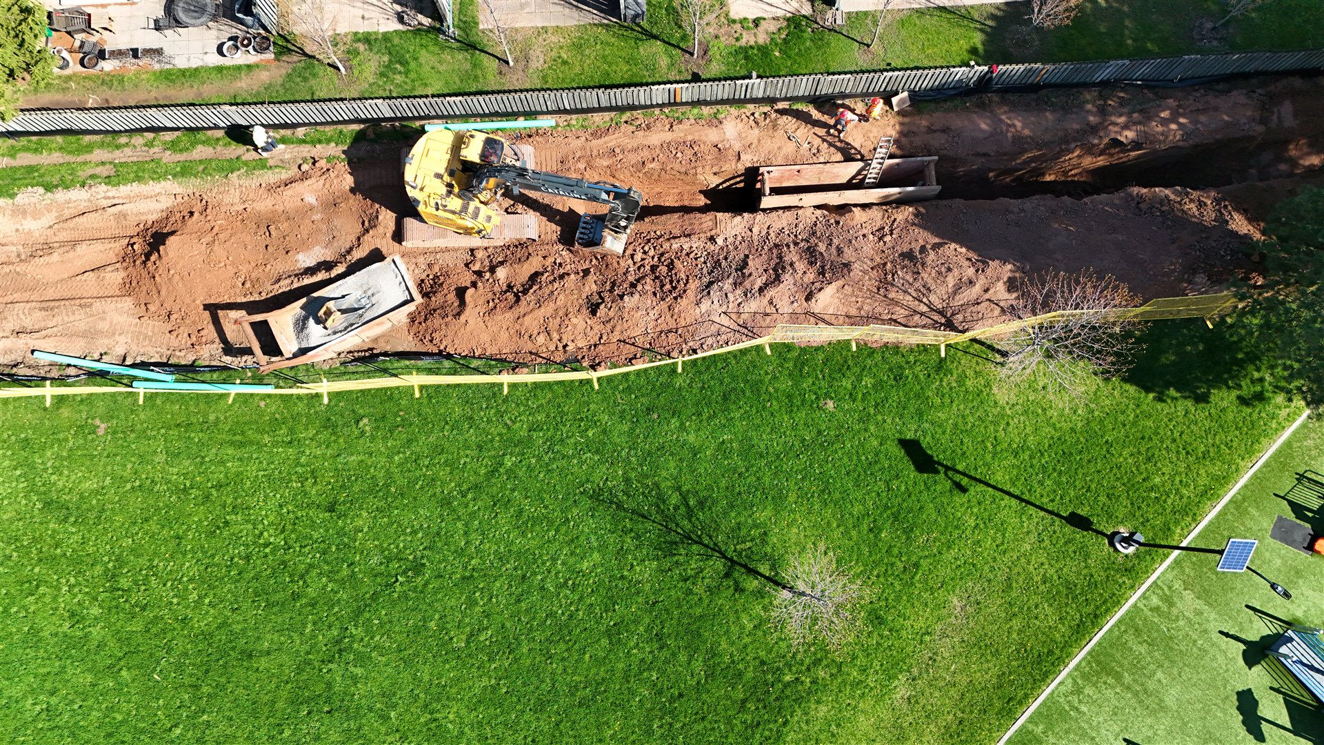 Parkside39 Apartments — Excavation close-up